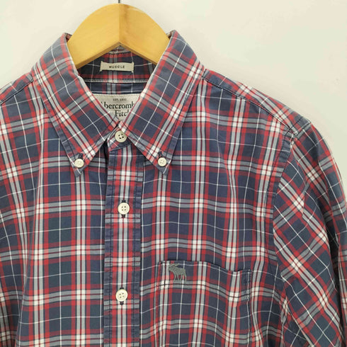 アバクロンビーアンドフィッチ Abercrombie & Fitch チェック BD シャツ メンズ import:M