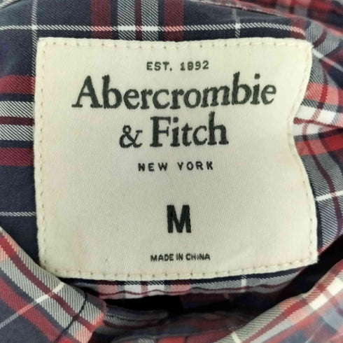アバクロンビーアンドフィッチ Abercrombie & Fitch チェック BD シャツ メンズ import:M