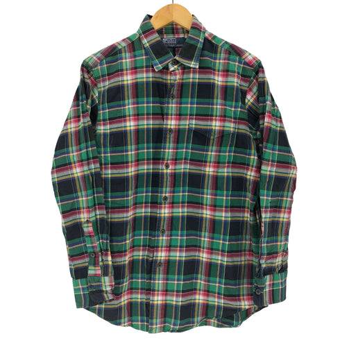 ポロバイラルフローレン Polo by RALPH LAUREN チェック レギュラーカラーシャツ メンズ import:L