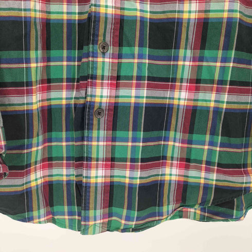 ポロバイラルフローレン Polo by RALPH LAUREN チェック レギュラーカラーシャツ メンズ import:L