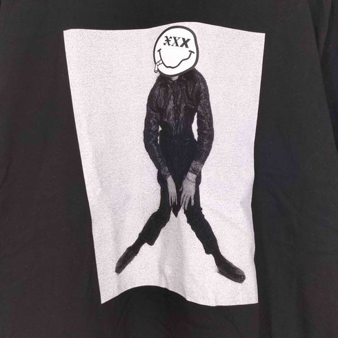 ゴッドセレクショントリプルエックス GOD SELECTION XXX フォトプリント クルーネック 半袖 Tシャツ メンズ