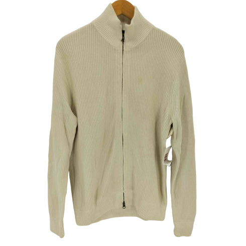ジェイクルー J.CREW ダブルジップ ドライバーズニット メンズ M
