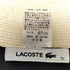 ラコステ LACOSTE コットン ナイロン ボーダー ストロー ハット レディース 57cm