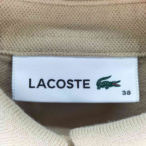 ラコステ LACOSTE ストレッチ ポロシャツ レディース 38