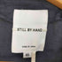 スティルバイハンド STILL BY HAND リネン100 ノーカラージャケット メンズ 46