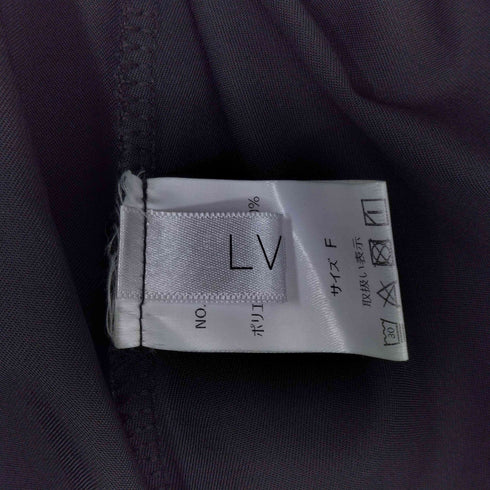 ラブユ LVEU. ビスチェ デザイン 変形 ロング シャツ ブラウス レディース FREE