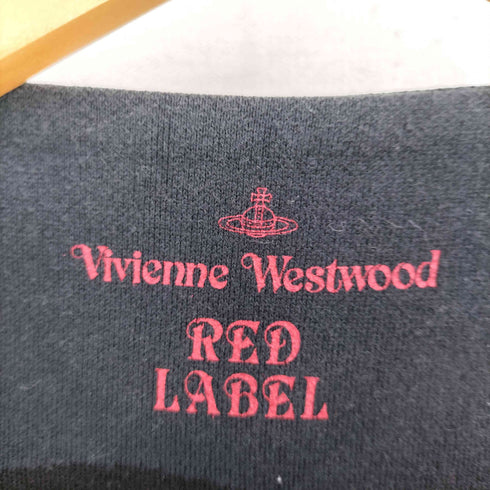 ヴィヴィアンウエストウッドレッドレーベル Vivienne Westwood RED LABEL 変形 オーブ刺繍 ドット柄 魔女フード パーカー レディース 3