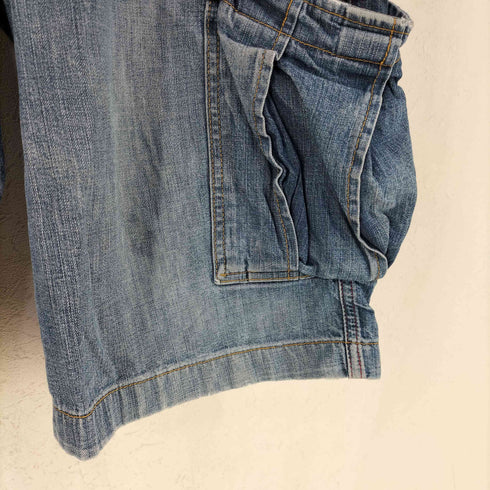 ポロジーンズカンパニーラルフローレン POLO JEANS COMPANY RALPH LAUREN 90-00S MILITARY PANT ミリタリー パンツ デニム カーゴ ショーツ メンズ 34