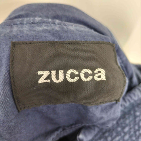 ズッカ ZUCCa 製品染め ダブルジップ ミリタリージャケット コート メンズ JPN:M