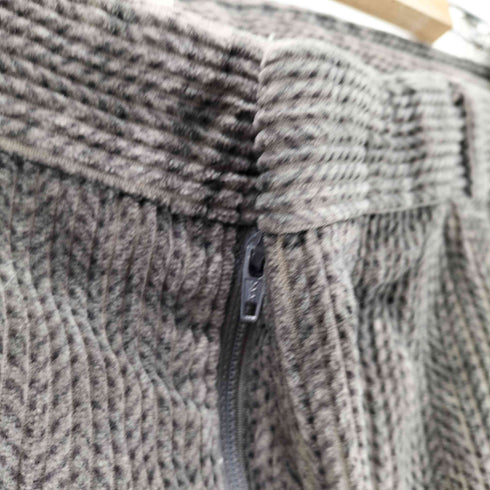 ランズエンド LANDS END 90s 2タック ヘリンボーン柄 太畝 コーデュロイワイドパンツ メンズ FR:36-38