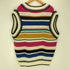 ザラ ZARA MULTI-COLORED OVERSIZED VEST レディース import:S