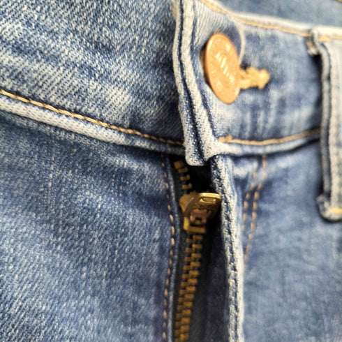 マザー mother ストレートレッグ ストレッチデニムパンツ レディース 28