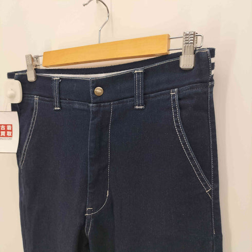 フラボア FRAPBOIS バックポケットデザインドット フロント紙パッチ デニム パンツ レディース JPN:1