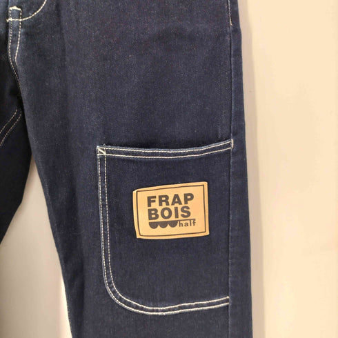 フラボア FRAPBOIS バックポケットデザインドット フロント紙パッチ デニム パンツ レディース JPN:1