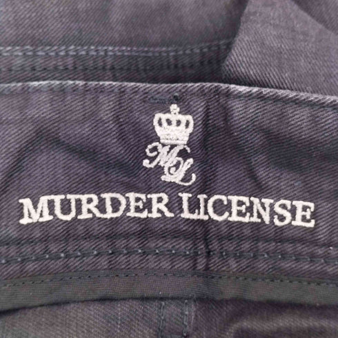 murder license フレアパンツ コーティング メンズ