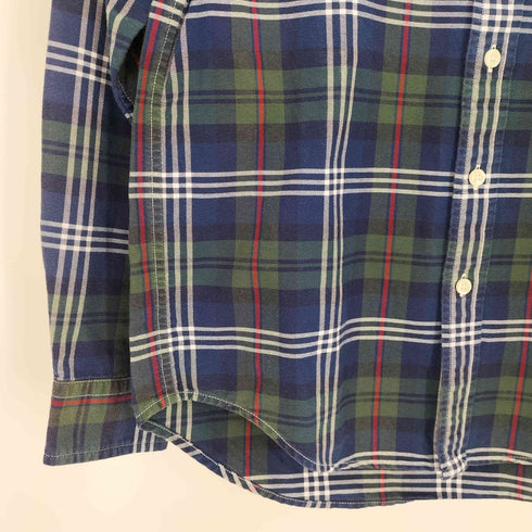 ラルフローレン RALPH LAUREN 現行タグ スモールポニー刺繍 チェック BD シャツ レディース M(10-12)
