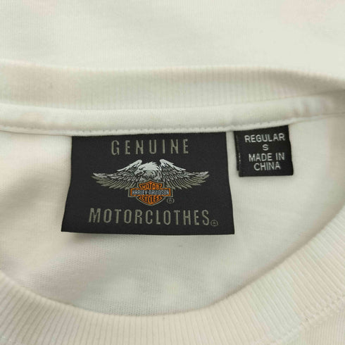 ハーレーダビッドソン HARLEY-DAVIDSON スカル ロングスリーブ Tシャツ メンズ import:S