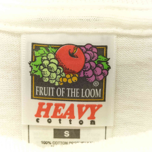 フルーツオブザルーム FRUIT OF THE LOOM バンドプリントクルーネックTシャツ メンズ import:S