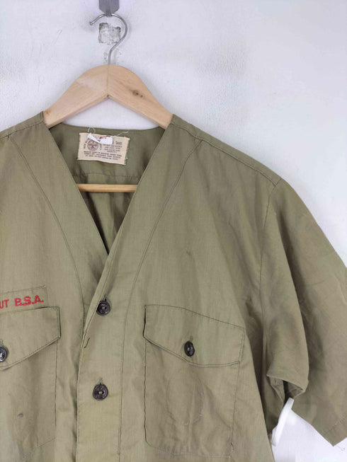 ボーイスカウトオブアメリカ BOY SCOUTS OF AMERICA 80S~ S/S シャツ メンズ