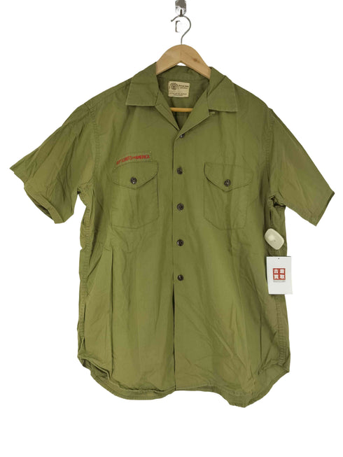 ボーイスカウトオブアメリカ BOY SCOUTS OF AMERICA 80S~ S/S オープンカラー シャツ メンズ