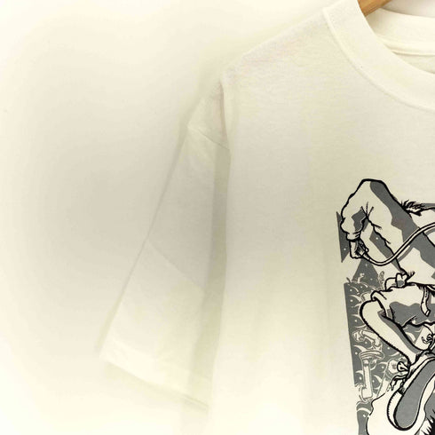 アンビル Anvil バンドプリントクルーネックTシャツ メンズ import:M