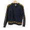 シスレー SISLEY イタリア製 模様 ライン ウール セーター レディース import:M