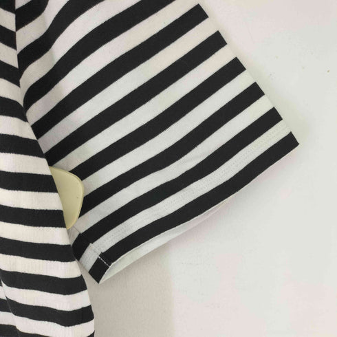 カーリー CURLY ボーダー クルーネックTシャツ メンズ JPN:2
