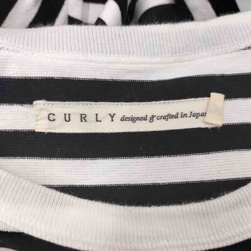 カーリー CURLY ボーダー クルーネックTシャツ メンズ JPN:2