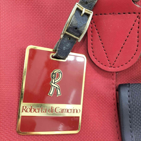 ロベルタディカメリーノ Roberta di Camerino スモール トラベラー ボストン トート ハンド バック レディース