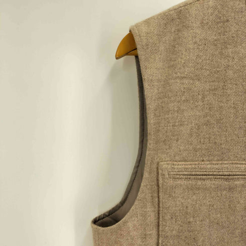 ダックス DAKS PURE CASHMERE カシミヤ ベスト ジレ メンズ