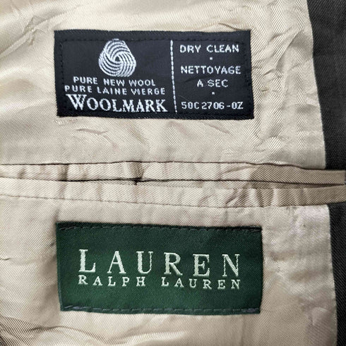 ローレンラルフローレン LAUREN RALPH LAUREN カナダ製 2Bテーラードジャケット メンズ JPN:46