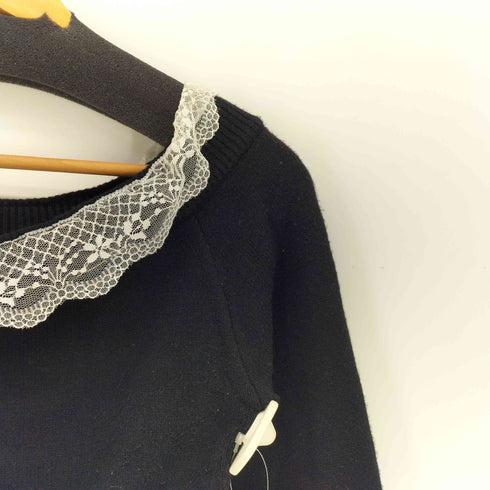 エピヌ epine lace knit & pleats skirt レースニット プリーツスカート レディース FREE