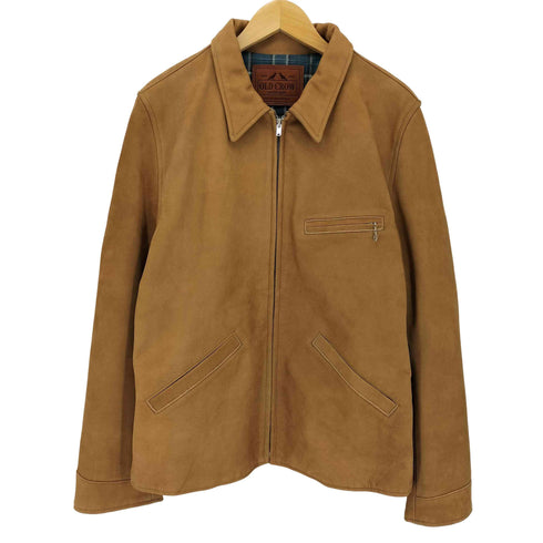 オールドクロウ OLD CROW SPEED SHOP LEATHER SPORTS JACKET スピード・ショップ・レザー・スポーツ・ジャケット メンズ JPN:L