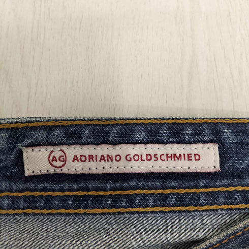 エージーアドリアーノゴールドシュミット AG / ADRIANO GOLDSCHMIED tambourine straight leg ダメージリペア加工 メンズ 29inch