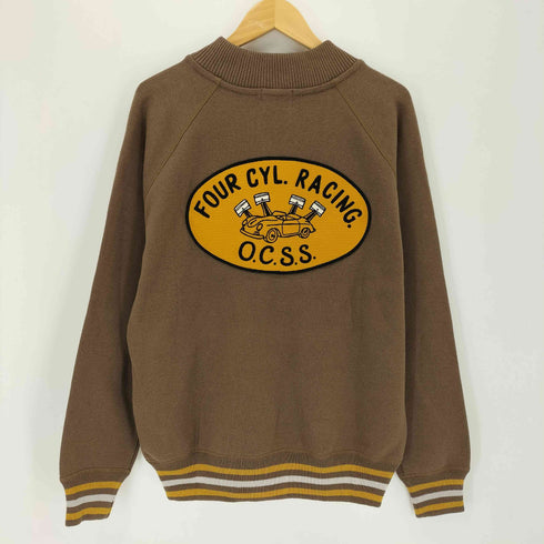 オールドクロウ OLD CROW FOUR CYL. RACING. - KNIT BLOUSON フォー・シリンダー・レーシング・ニット・ブルゾン メンズ JPN:M
