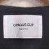 オペークドットクリップ OPAQUE.CLIP cashmere&wool カシミヤ混 ノーカラー コート レディース JPN:L