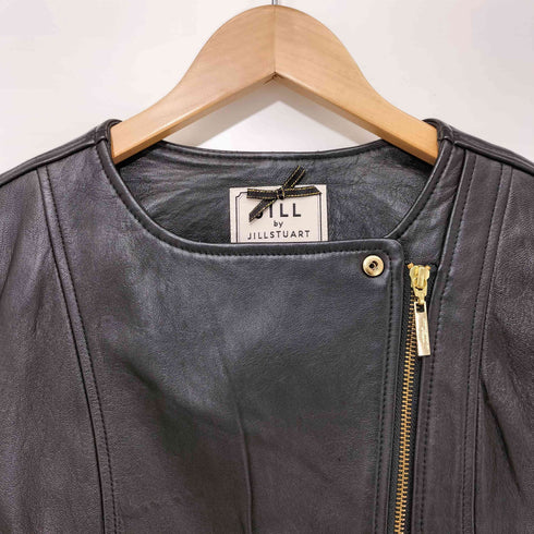 ジルバイジルスチュアート JILL by JILLSTUART リアルレザー ライダースジャケット レディース JPN:S
