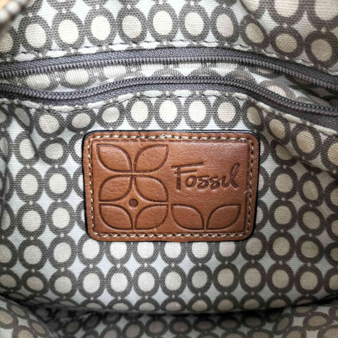フォッシル FOSSIL レザー ショルダーバッグ レディース