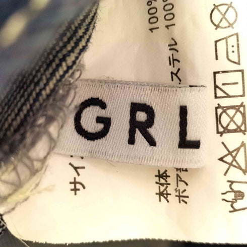 グレイル GRL ボアデニムジャケット×ミニスカートセットアップ レディース S
