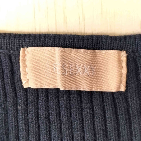 リゼクシー RESEXXY 25AW ショルダーオープンマーメイドニットワンピース レディース FREE