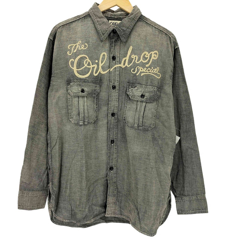 オールドクロウ OLD CROW CROW -L/S WORK SHIRTS ワークシャツ メンズ JPN:XL