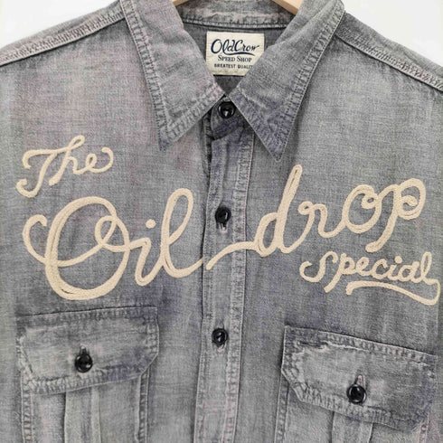 オールドクロウ OLD CROW CROW -L/S WORK SHIRTS ワークシャツ メンズ JPN:XL