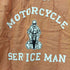 オールドクロウ OLD CROW MC SERVICEMAN - S/S WORK SHIRTS / PINK」S/Sワークシャツ メンズ JPN:L