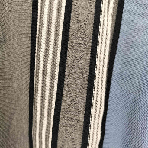 ギャングスタビル GANGSTERVILLE MANHATTAN CLUB-KNIT S/S SHIRTS 半袖ニットポロシャツ メンズ JPN:L
