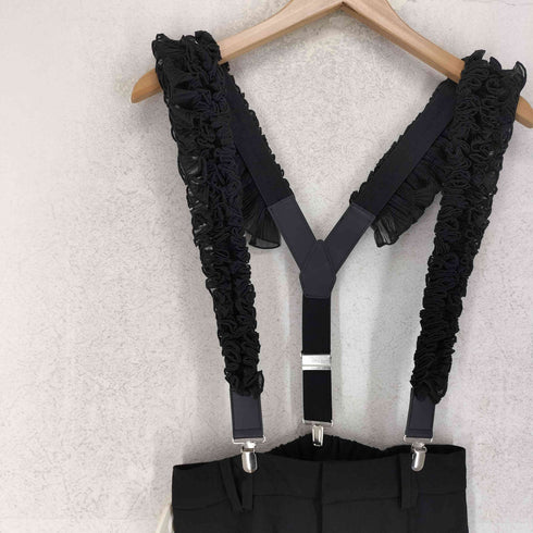 アメリヴィンテージ Ameri VINTAGE UND PLEATS GATHER SUSPENDER PANT ギャザー サスペンダー パンツ レディース JPN:M