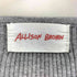 ALLISON BROWN KNIT CARDIGAN クルーネック ニット カーディガン レディース FREE