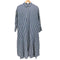 スピックアンドスパン Spick and Span EMMETEX ストライプシャツワンピース レディース FREE