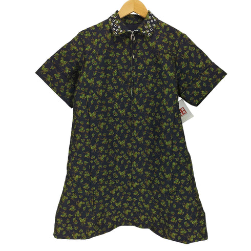 トーガプルラ TOGA PULLA 22SS FLOWER JACQUARD MINI DRESS フラワージャガード ミニドレス レディース JPN:36