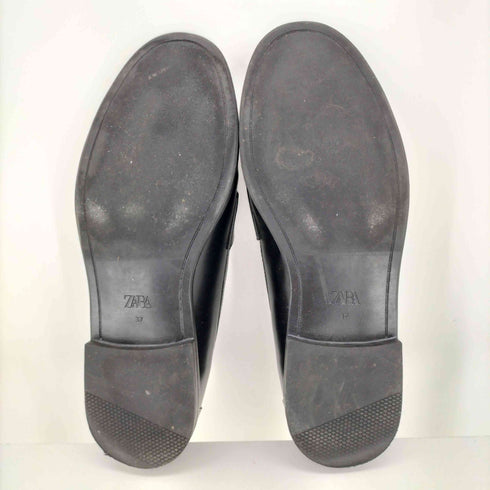 ザラ ZARA バイカラー ローファー レディース JPN:24
