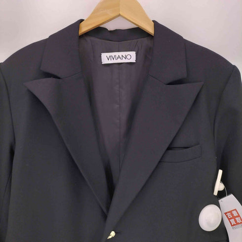 ヴィヴィアーノ VIVIANO 23AW 剣襟 ティアードドッキングコート レディース JPN:M